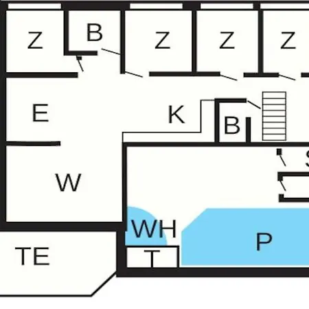 12 Person In Nex Casa de Férias